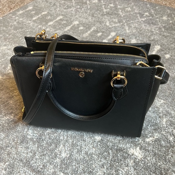 Michael Kors Saffiano Leather Crossbody Bag - Picture 1 of 2